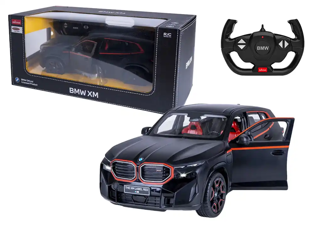 Bestseller 1 14 Jamara 402223 RC Auto - BMW XM met Handmatig Te Openen Deuren - Zwart - 2,4GHz RC Model Kant en Klaar