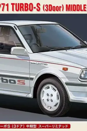 1 24 Hasegawa 20508 (21132) Toyota Starlet EP71 Turbo 3 door Mid. Version Plastic Modelbouwpakket Korting