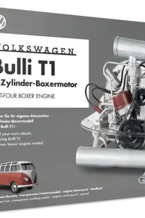 Korting 1 3 Franzis 67152-3 Volkswagen T1 Bulli Model Engine Kit Plastic Modelbouwpakket
