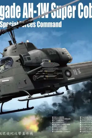 1 35 AFV Club 35S21 Air Cavalry Brigade AH-1W Super Cobra NTS Plastic Modelbouwpakket Uitverkoop