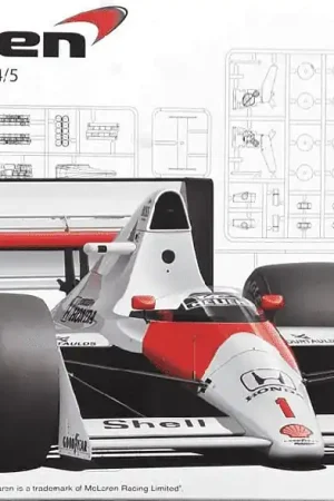 1 20 Fujimi 09193 McLaren Honda MP4/5 1989 Racing Car Plastic Modelbouwpakket Merkproduct