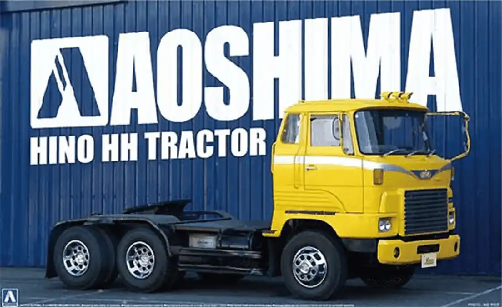 1 32 Aoshima 00773 Hino HH Tractor Truck Plastic Modelbouwpakket Meest Verkocht