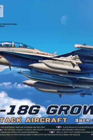 1 48 MENG LS014 Boeing EA-18G Growler Electronic Attack Aircraft Plastic Modelbouwpakket Voordeelprijs