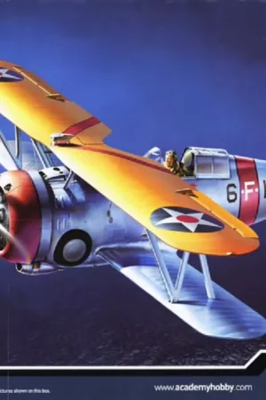1 48 Academy 12326 US Navy Fighter F3F-2 - VF-6 Fighting Six Plastic Modelbouwpakket Korting
