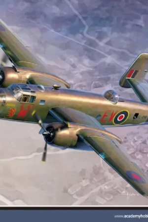 1 48 Academy 12339 RAF B-25C/D Plane - European Theatre Plastic Modelbouwpakket Korting