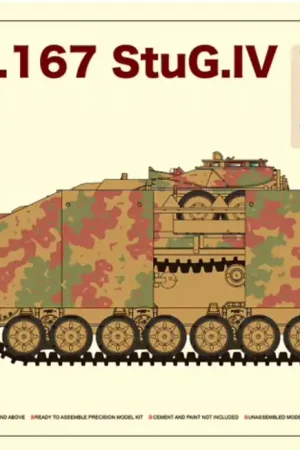 1 35 Rye Field Model 5060 Sd.Kfz. 167 StuG IV Early Production Plastic Modelbouwpakket Flitsaanbieding