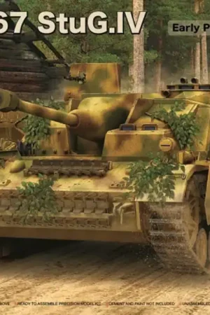 Weekendaanbieding 1 35 Rye Field Model 5061 Sd.Kfz. 167 StuG IV Early Production w/full interior Plastic Modelbouwpakket