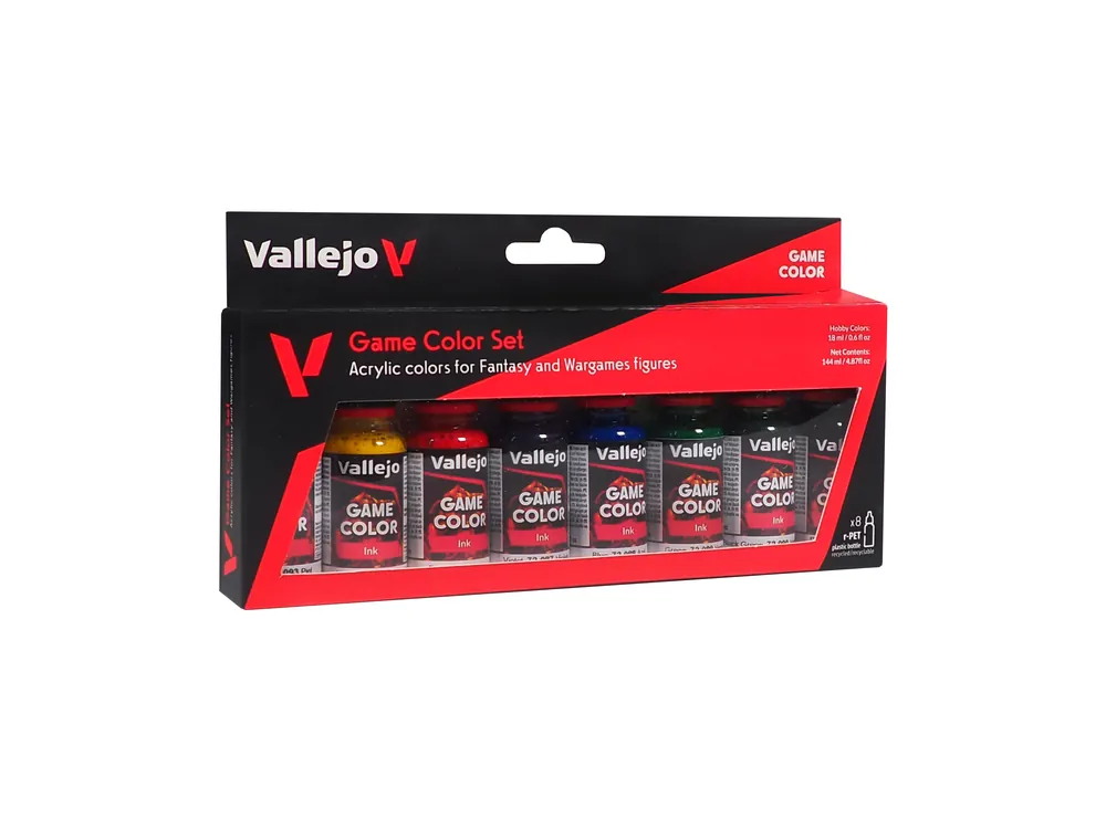 Beste Prijs Vallejo 72296 Game Inks - Game Color - Acryl Set Verf set