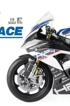 1 9 MENG MT004S BMW HP4 Race Motor - Pre Colored Edition Plastic Modelbouwpakket Lage Prijs