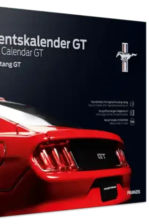 Weekendaanbieding 1 24 Franzis 55111-5 Ford Mustang GT Adventskalender Plastic Modelbouwpakket