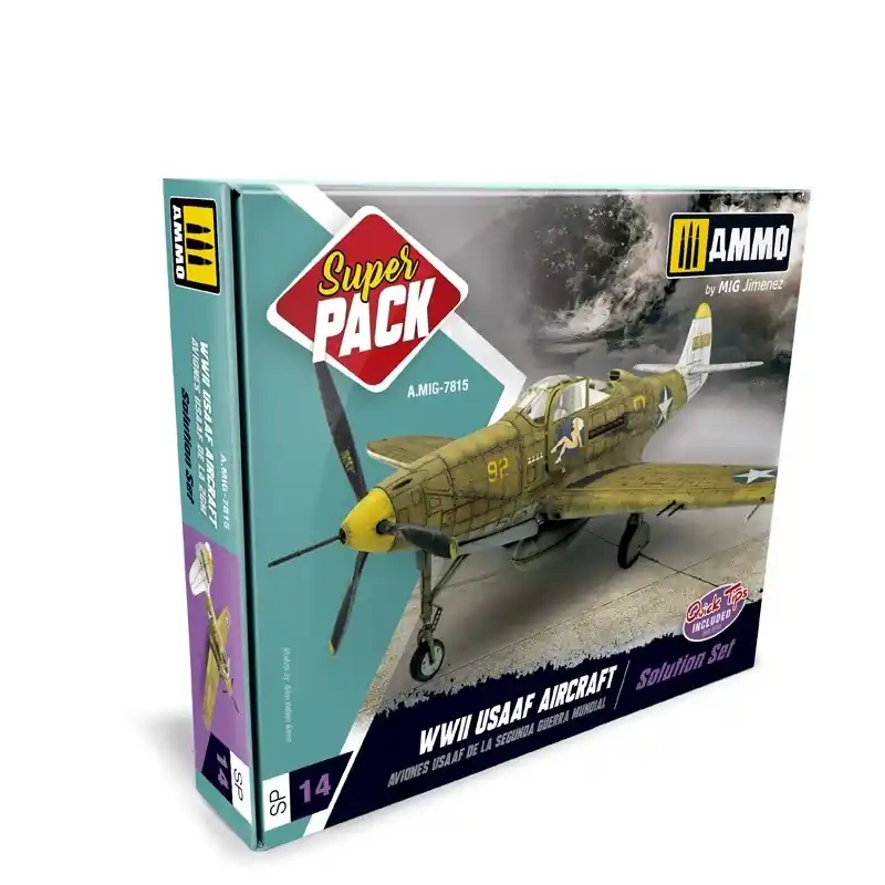 Favoriet AMMO MIG 7815 Super Pack WWII USAAF Aircraft - Solution Set Effecten set