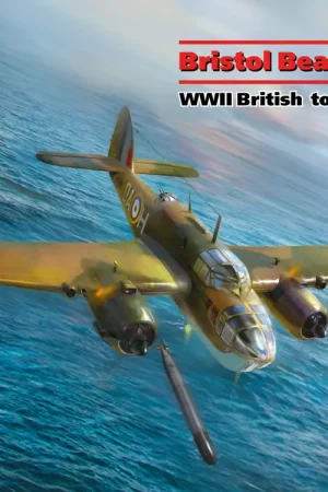 1 48 ICM 48310 Bristol Beaufort Mk.I - WWII British Torpedo Bomber Plastic Modelbouwpakket Hete Deal