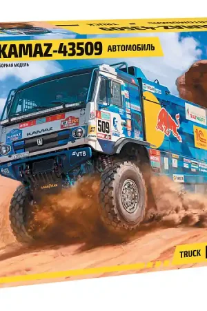 Nu Kopen 1 35 Zvezda 3657 Kamaz Rallye Truck Plastic Modelbouwpakket