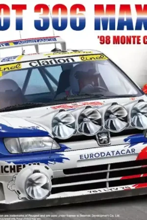 Voordeelprijs 1 24 Beemax 24026 Peugeot 306 Maxi EVO2 - 1998 Monte Carlo Rally Class Winner Plastic Modelbouwpakket