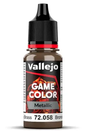 Weekendaanbieding Vallejo 72058 Game Color - Brassy Brass - Acryl - 18ml Verf flesje