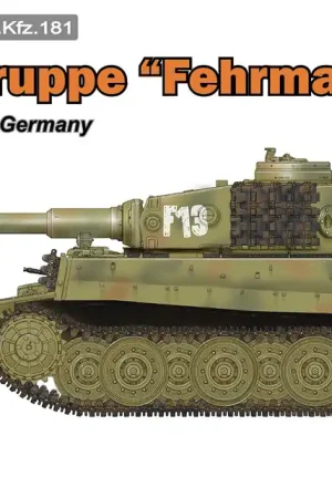 1 35 Rye Field Model 5005 Tiger I Gruppe Fehrmann - April 1945 Northern Germany Plastic Modelbouwpakket Seizoensaanbieding