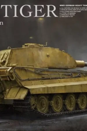 1 35 Takom 2096 WWII German Heavy Tank King Tiger - Initial production Plastic Modelbouwpakket Uitverkoop