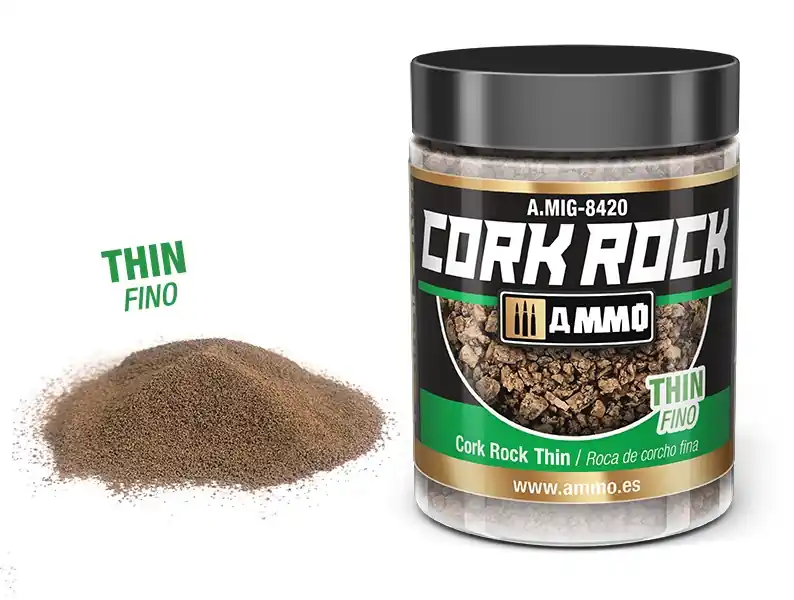 AMMO MIG 8420 Cork Rock - Thin - Terraform - 100ml Effecten potje Populair