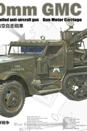 Lage Kosten 1 35 AFV Club 35334 M34 40mm GMC - Gun Motor Carriage - Korean War Plastic Modelbouwpakket
