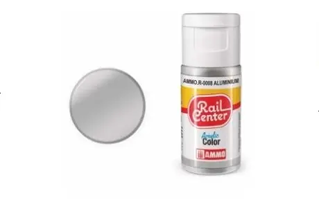 AMMO MIG R0008 Rail Center - Aluminium - Acryl - 15ml Verf flesje Hete Deal