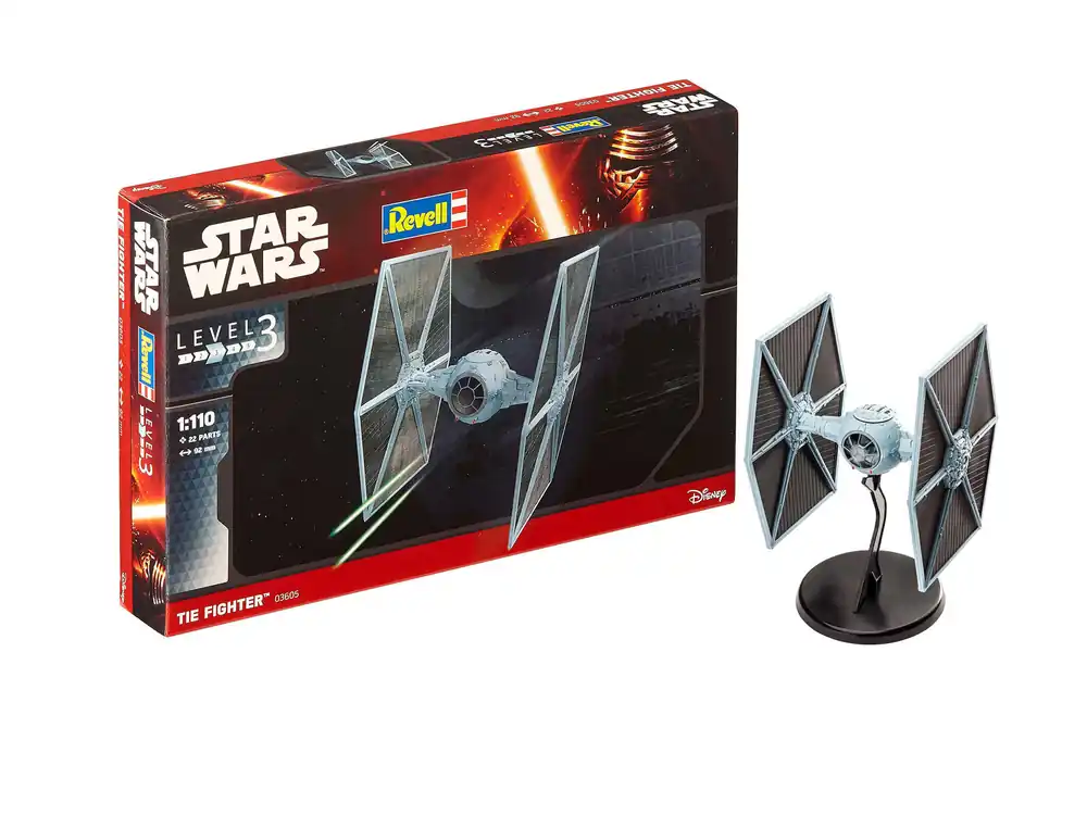 Lage Prijs 1 110 Revell 03605 Star Wars TIE Fighter Plastic Modelbouwpakket