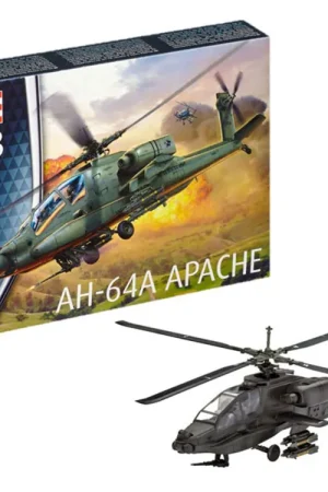 1 100 Revell 04985 AH-64A Apache Plastic Modelbouwpakket Beste Prijs