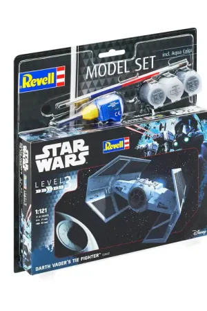 1 121 Revell 63602 Star Wars Darth Vaders TIE Fighter - Model Set Plastic Modelbouwpakket Koop Vandaag