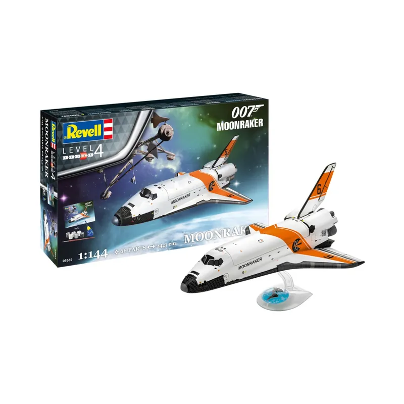 Shop Nu 1 144 Revell 05665 James Bond 007 - Moonraker - Geschenkset Plastic Modelbouwpakket