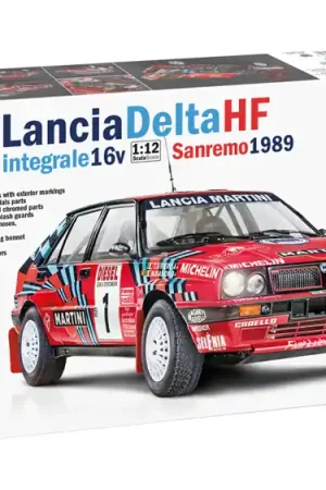 1 12 Italeri 4712 Lancia Delta HF Integrale Sanremo 1989 Car Plastic Modelbouwpakket Korting