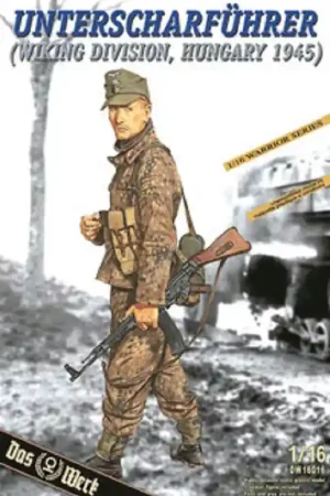 Goedkoop 1 16 Das Werk 16016 Unterscharfuhrer - Wiking Division - Hungary 1945 Plastic Modelbouwpakket