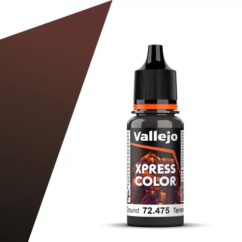 Op = Op Vallejo 72475 Xpress Color- Muddy Ground - Acryl - 18ml Verf flesje