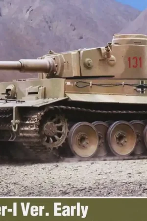 1 72 Academy 13422 Tiger I early Tank Plastic Modelbouwpakket Populair