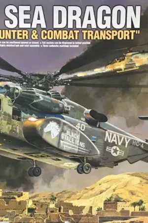 Weekendaanbieding 1 48 Academy 12703 MH-53E Sea Dragon - U.S. Navy Mine Hunter - Combat Transport Plastic Modelbouwpakket