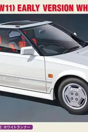 1 24 Hasegawa 20656 Toyota MR2 (AW11) Early Version White Lanner 1985 Plastic Modelbouwpakket Aanbieding