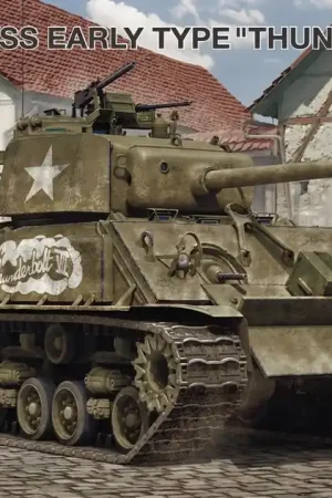 Beperkt Aanbod 1 35 Rye Field Model 5092 M4A3 76W HVSS Early Type - Thunderbolt VII Plastic Modelbouwpakket