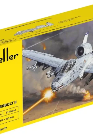 1 144 Heller 79912 A-10 Thunderbolt II Plastic Modelbouwpakket Rechtstreeks Van De Fabrikant