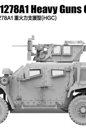 Gratis Retour 1 35 Rye Field Model 5149 USMC JLTV M1278A1 - Heavy Guns Carrier HGC - Amerikaans Modern Gepantserd Voertuig Plastic Modelbouwpakket