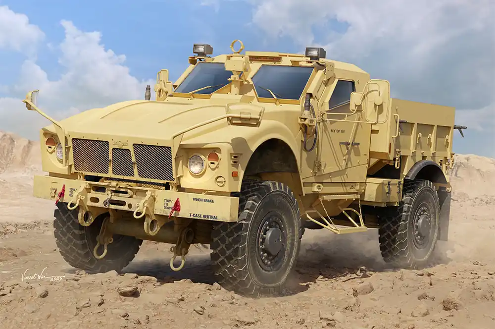 1 35 I Love Kit 63556 Oshkosh M-ATV Cargo Carrier - Amerikaans Gepantserd Voertuig Plastic Modelbouwpakket Flitsaanbieding