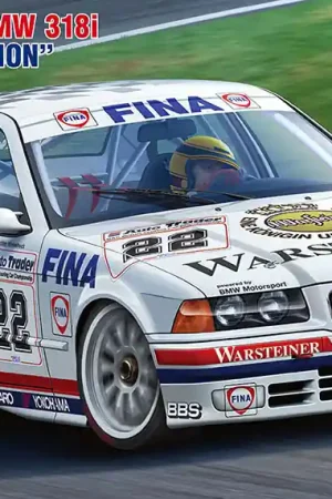 1 24 Hasegawa 20551 Team Schnitzer BMW 318i - 1993 BTCC Champion - Duitse Raceauto Plastic Modelbouwpakket Snelle Levering