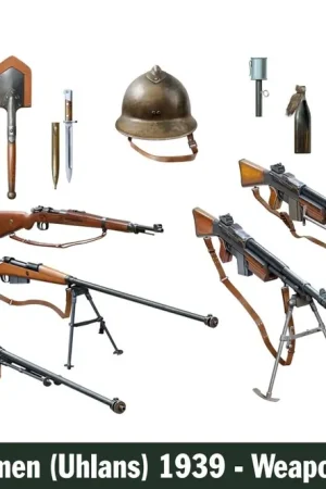 1 35 IBG Models 35051 Poolse Cavalerie - Uhlans - 1939 Wapenset - Diorama Plastic Modelbouwpakket Weekendaanbieding