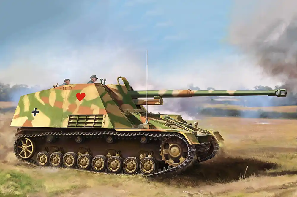1 16 Trumpeter 00954 Sd.Kfz.164 Nashorn - Duitse Tankjager Plastic Modelbouwpakket Dagaanbieding