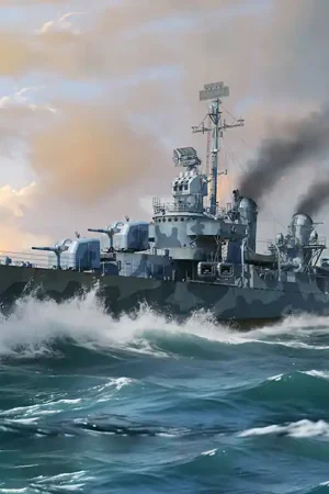1 200 I Love Kit 65309 USS Fletcher DD-445 - Destroyer Fletcher-klasse - Torpedobootjager Plastic Modelbouwpakket Koopje