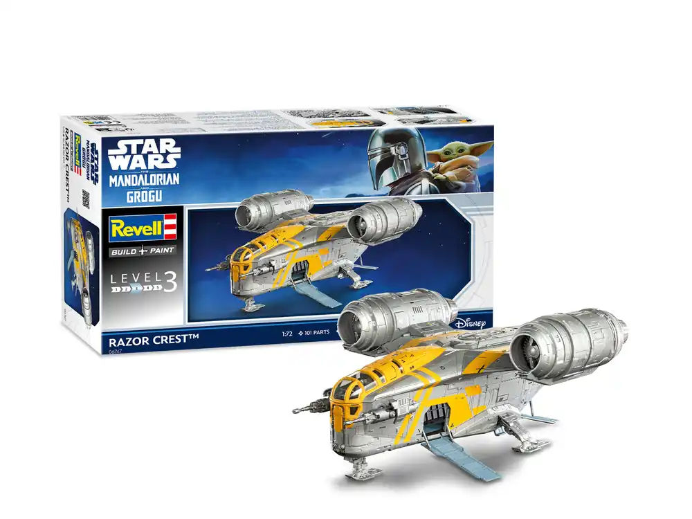 1 72 Revell 06747 Star Wars - The Mandalorian and Grogu - Razor Crest Plastic Modelbouwpakket Koop Vandaag