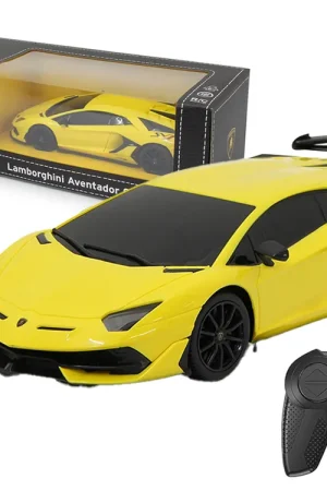 Voordeelprijs 1 24 Jamara 405187 RC Auto - Lamborghini Aventador SVJ - 2,4GHz - Geel RC Model Kant en Klaar