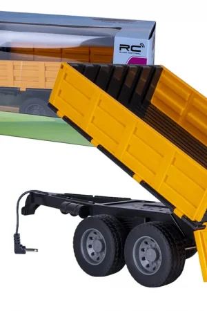 1 16 Jamara 423283 Kieptrailer voor RC Tractor - Geel RC Model Kant en Klaar Premium