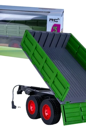 1 16 Jamara 423284 Kieptrailer voor RC Tractor - Donkergroen RC Model Kant en Klaar Snelle Levering