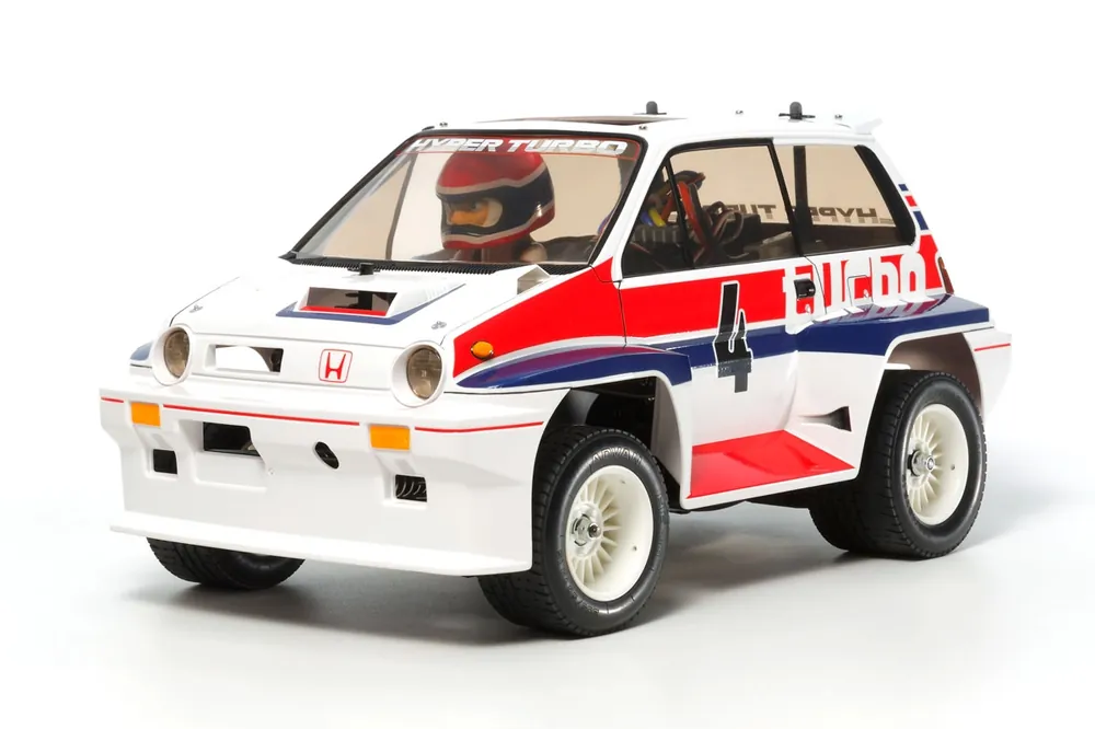 1 10 Tamiya 58611 RC Auto - Honda City Turbo - WR-02C RC Plastic Modelbouwpakket Rechtstreeks Van De Fabrikant