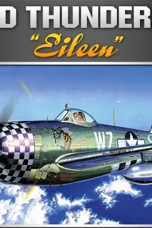 1 72 Academy 12474 Republic P-47D Thunderbolt Eileen WWII - Amerikaans Propellervliegtuig Plastic Modelbouwpakket Hoge Kwaliteit