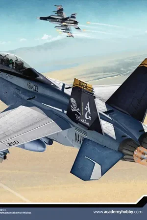 1 72 Academy 12535 Boeing USN F/A-18F Super Hornet VFA-103 Jolly Rogers - MCP - Amerikaanse Straaljager Plastic Modelbouwpakket Direct Verzonden