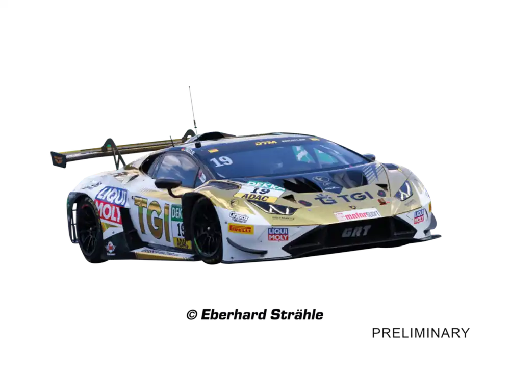 1 24 Carrera DIGITAL 124 - Lamborghini Huracán GT3 Evo2 GRT Grasser Racing nr.19 DTM 2025 Racebaan auto Weekendaanbieding